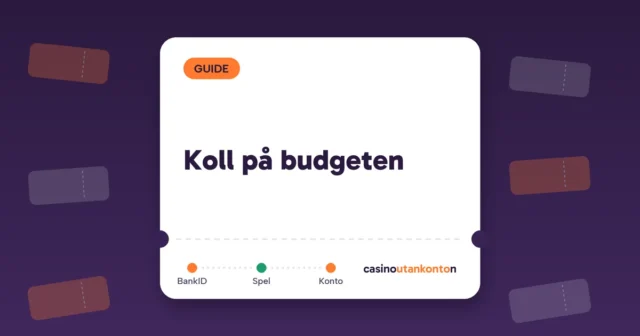 Koll på budgeten
