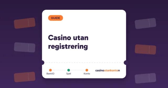 Casino utan registrering