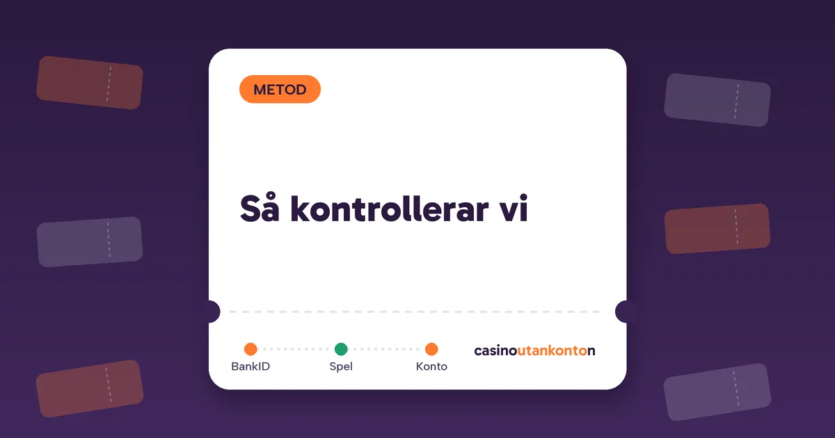 Så kontrollerar vi